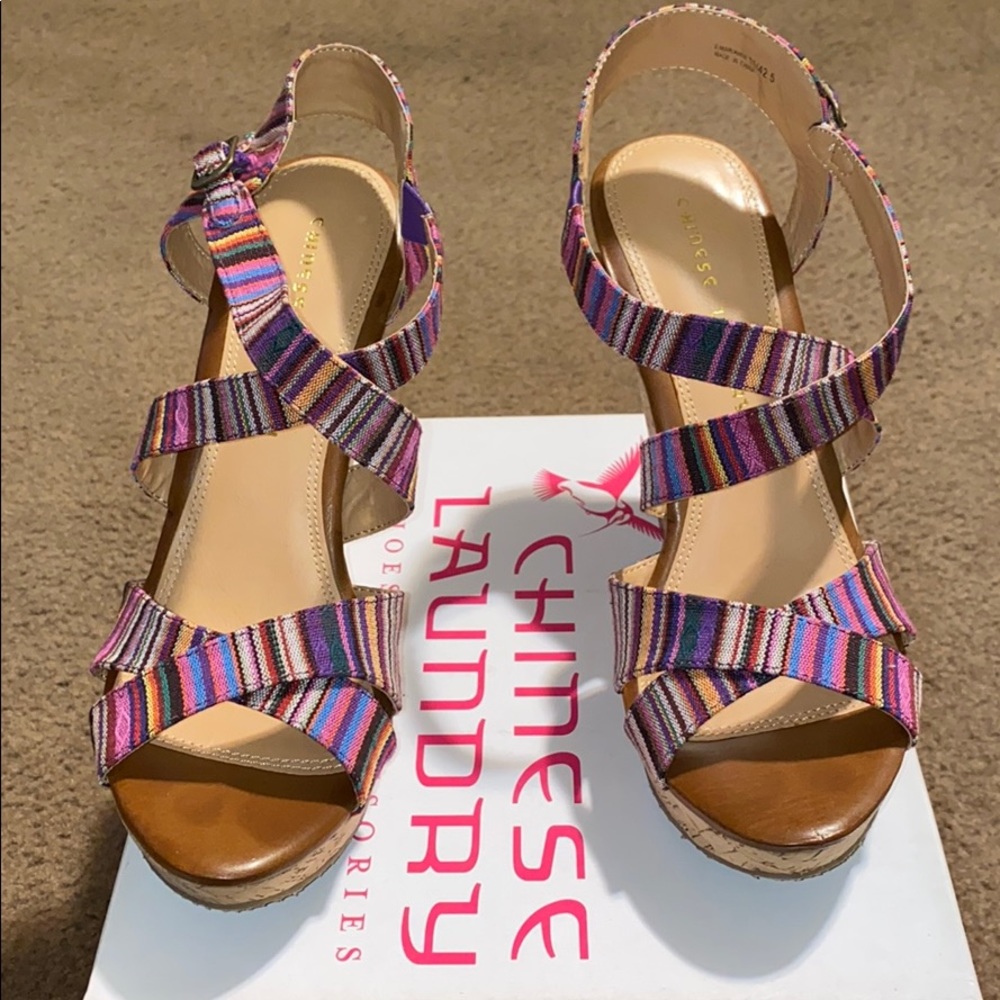 SIZE 11 Chinese Laundry Wedge Heels